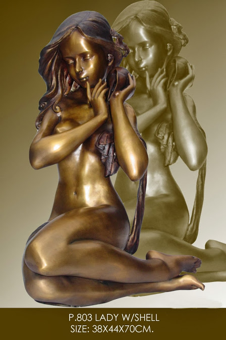 Sitting Lady with Shell